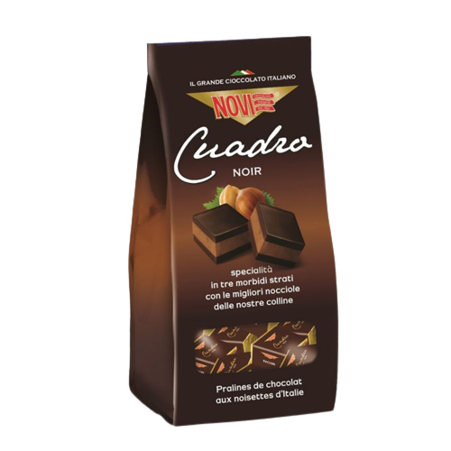 NOVI CREMINO PRALINES CUADRO NOIR 150 GR (10 in a box)