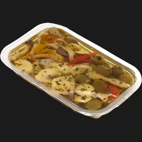 MICCIO MUSHROOMS MIX TRIS IN OIL 250 GR (12 in a box)