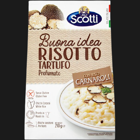 SCOTTI RICE RISOTTO TRUFFLE 210 GR (10 in a box)