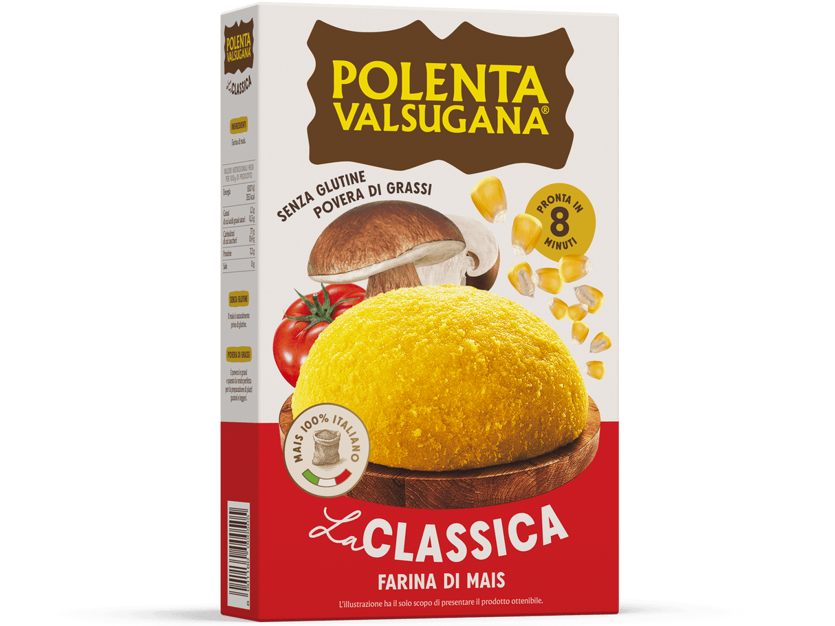 VALSUGANA POLENTA CLASSIC 375 GR (25 in a box)