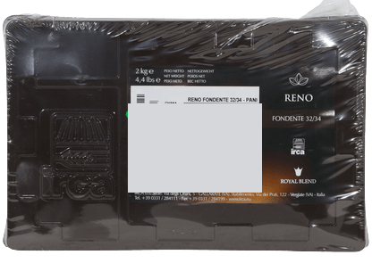 IRCA RENO CONCERTO DARK CHOCOLATE 52% 2 KG (1 in a box)