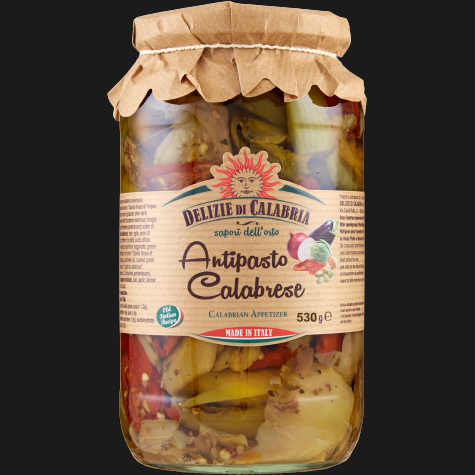 DELIZIE CALABRIA CALABRIAN APPETIZER 530 GR (12 in a box)