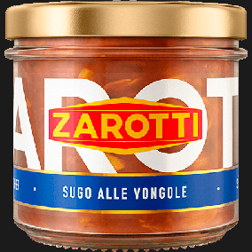 ZAROTTI PASTA SAUCE SUGO CLAM 110 GR (12 in a box)