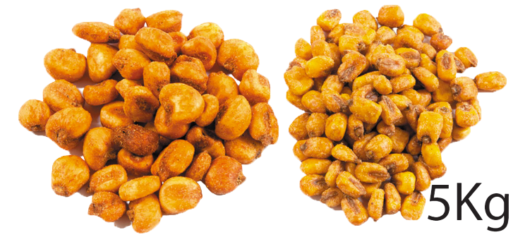 SORRENTINO DRIED VEGETABLES SPICY CORN GIANT 5 KG (1 in a box)