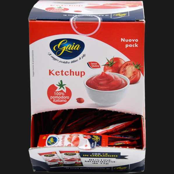 GAIA EXPO KETCHUP MONOPACK X102 12 GR (1 in a box)