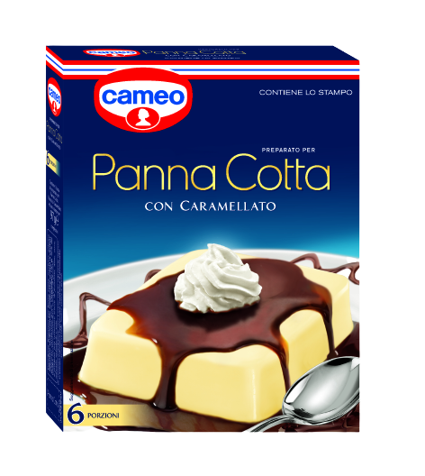 CAMEO PREPARED FOR PANNA COTTA CARAMELIZED 97 GR (8 in a box)