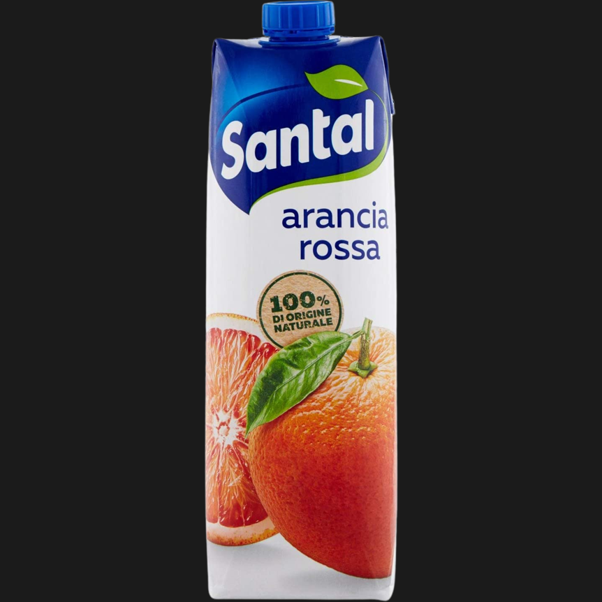 SANTAL NETTARE FRUIT JUICE BLOOD-RED ORANGE BRICK 1 LT (12 IN A BOX)