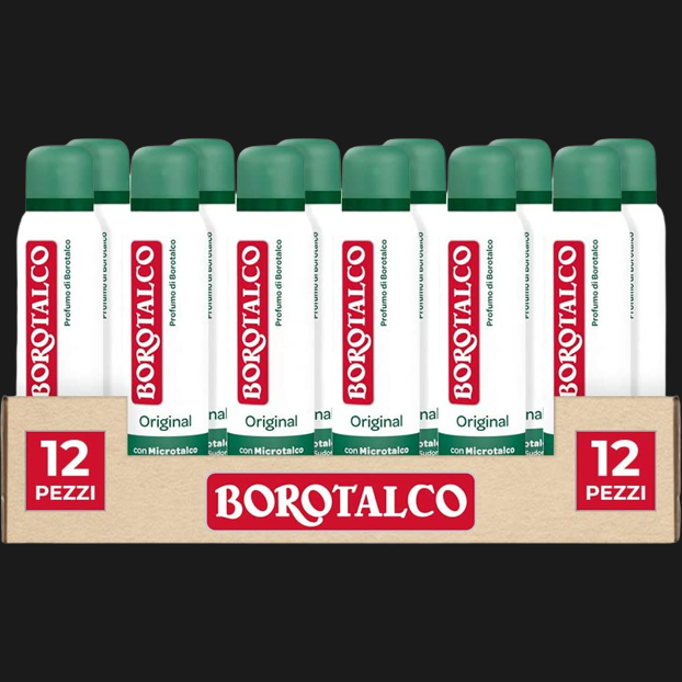 BOROTALCO DEO ORIGINAL SPRAY 150 ML (12 in a box)