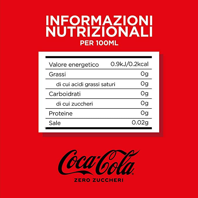 COCA COLA ZERO SUGAR CANS MINI 15 CL X6 (4 in a box)