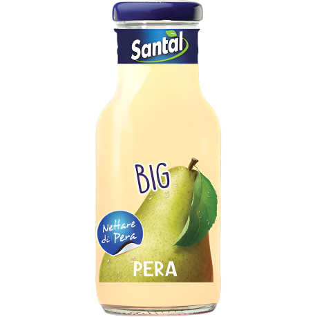 SANTAL FRUIT JUICE PEAR GLASS 250 ML (24 IN A BOX)