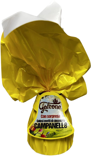 GALEONE CHOCOLATE BELL 40 GR (20 in a box)