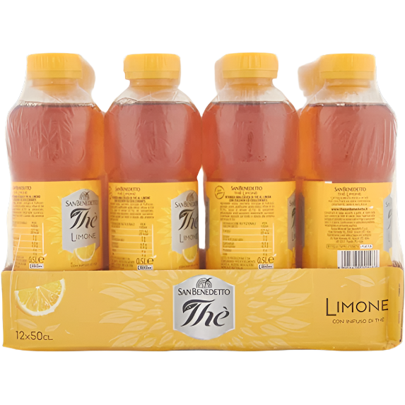 SAN BENEDETTO TEA LEMON PET 500 ML (12 in a box)