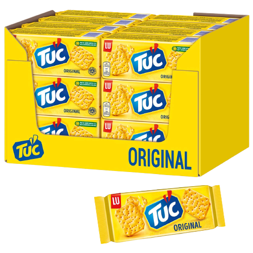 SAIWA TUC CRACKER ORIGINAL 100 GR (24 in a box)