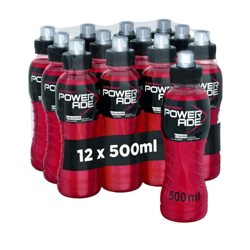 POWERADE SPORT DRINK BLOOD-RED ORANGE PET 500 ML (12 in a box)