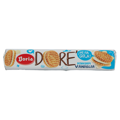 DORIA DORE' DORICREM BISCUITS VANILLA STICK 150 GR (27 in a box)