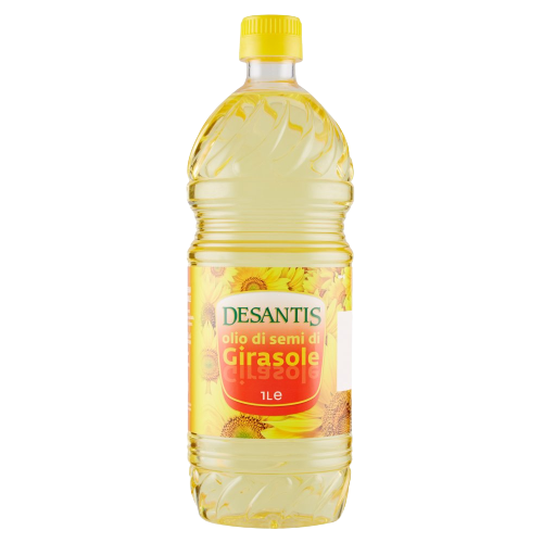 DESANTIS SUNFLOWER SEED OIL PET 1 LT (12 in a box)