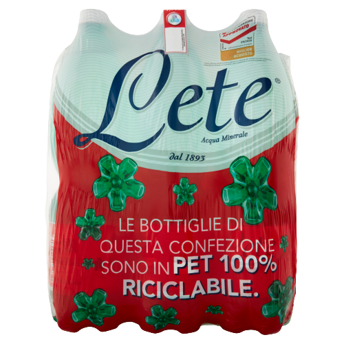 LETE CARBONATED WATER PET 1.5 LT (6 in a box)