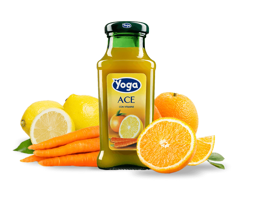 YOGA MAGIC FRUIT JUICE ACE GLASS 200 ML (24 IN A BOX)