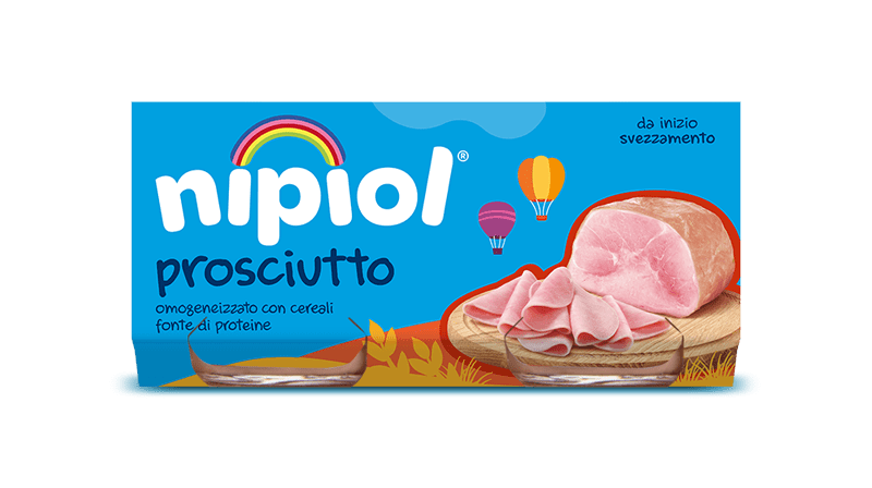 NIPIOL HOMOGENIZED MEAT HAM 80 GR X2 (12 in a box)