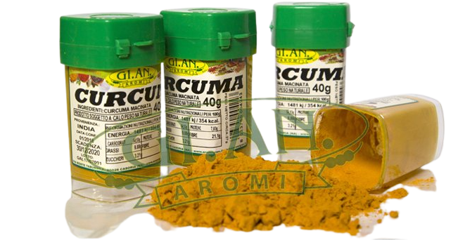 GI. AN. AROMI SPICES TURMERIC 35 GR (12 in a box)