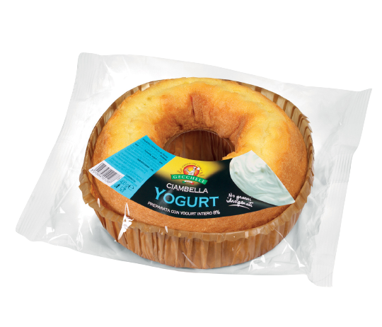 GECCHELE SPONGE CAKE CIAMBELLA YOGURT 400 GR (6 in a box)