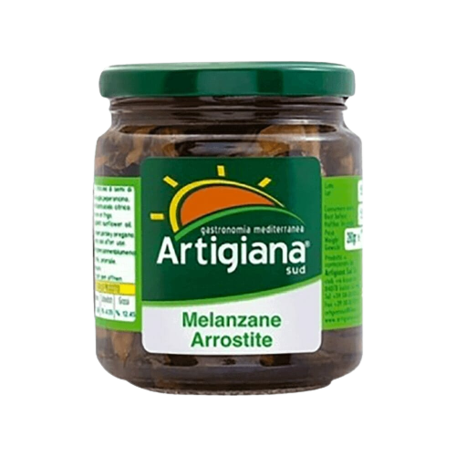 ARTIGIANA SUD AUBERGINES ROASTED 280 GR (9 in a box)