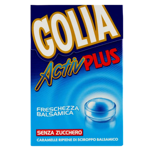 GOLIA CANDY ACTIV PLUS SUGAR FREE ASTUCCIO 46 GR (20 in a box)