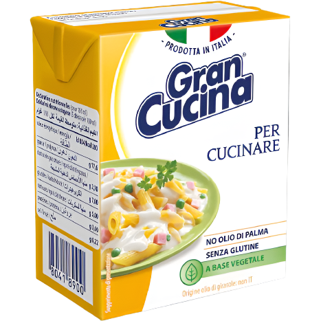 GRAN CUCINA PANNA DA CUCINA VEGETABLE 200 ML (24 in a box)