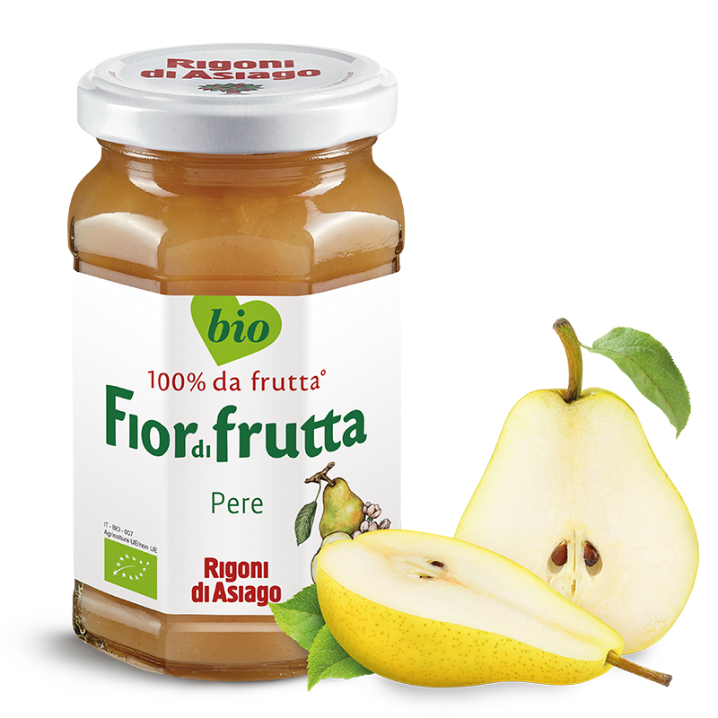 RIGONI JAMS FIOR DI FRUTTA PEAR 250 GR (6 in a box)