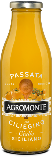 AGROMONTE PASSATA POMODORINO CILIEGINO GIALLO 520 GR (12 in a box)
