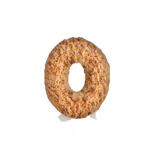 DOEMI BISCOTTI WHOLEMEAL 500 GR (12 in a box)