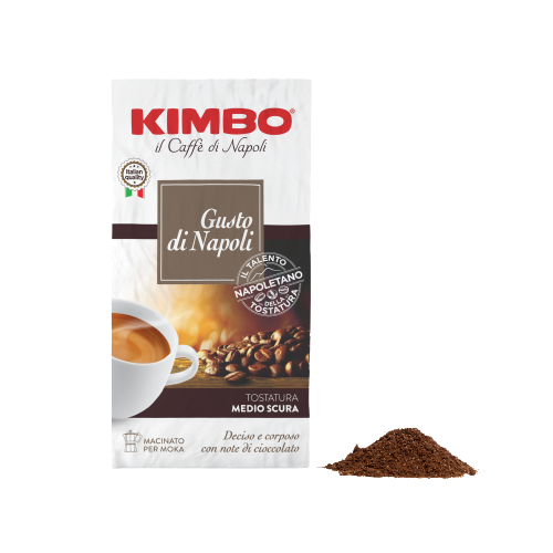 KIMBO COFFEE GROUND GUSTO NAPOLI 250 GR X4 (5 in a box)