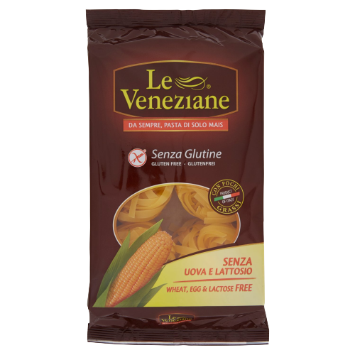 LE VENEZIANE CORN PASTA GLUTEN FREE FETTUCCINE 250 GR (12 IN A BOX)