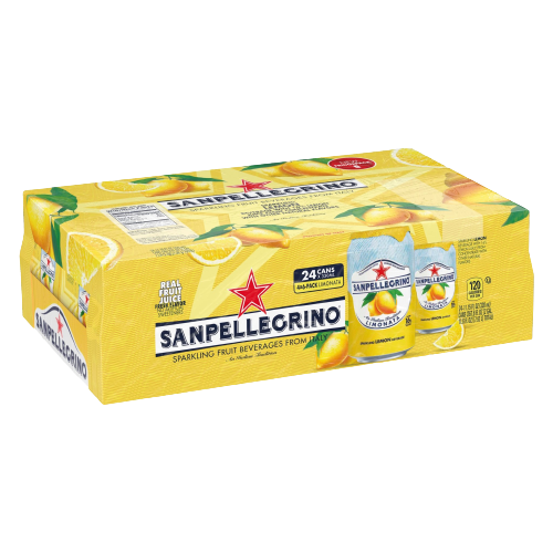 SAN PELLEGRINO LIMONATA CANS GB 330 ML (24 in a box)