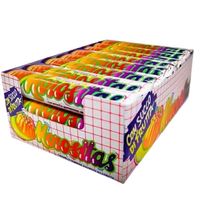 MOROSITAS CANDY FRUITS STICK 81 GR (24 in a box)