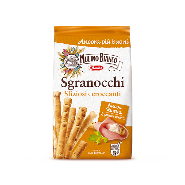 MULINO BIANCO BREADSTICKS SGRANOCCHI 220 GR (12 in a box)