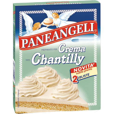 PANEANGELI PREPARED FOR CREAM CHANTILLY X2 114 GR (8 in a box)