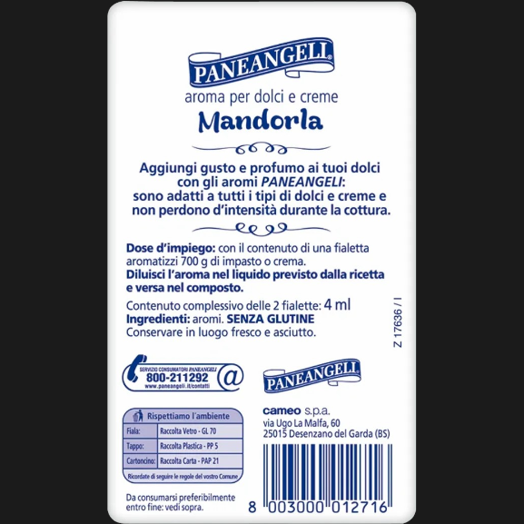 PANEANGELI AROMA ALMOND X2 4 ML (16 in a box)