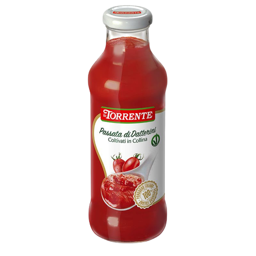 LA TORRENTE PASSATA DI POMODORI DATTERINI 435 GR (6 in a box)
