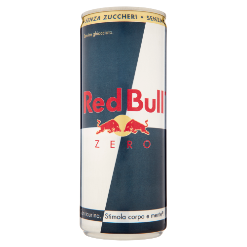 RED BULL ZERO SUGAR FREE LUNGA CANS 250 ML (24 in a box )