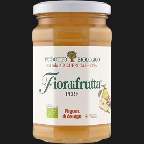 RIGONI JAMS FIOR DI FRUTTA PEAR 250 GR (6 in a box)