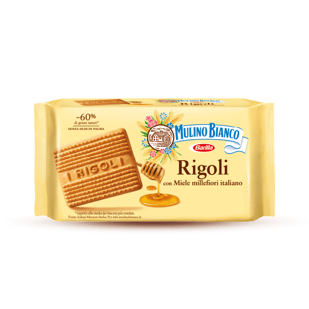MULINO BIANCO BISCOTTI RIGOLI 400 GR (10 in a box)