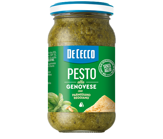 DE CECCO PESTO GENOVESE JAR 200 GR (12 in a box)