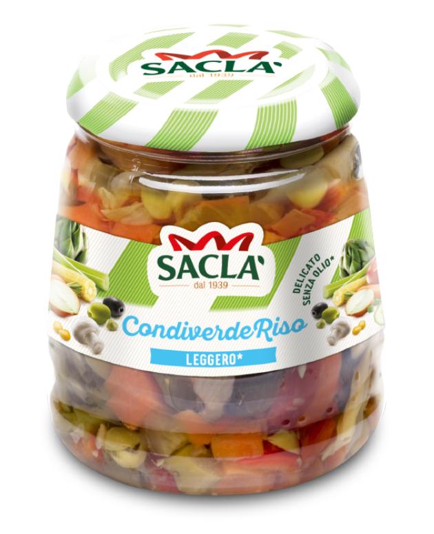 SACLA' CONDIVERDE RISO LIGHT 290 GR X2 (6 in a box)