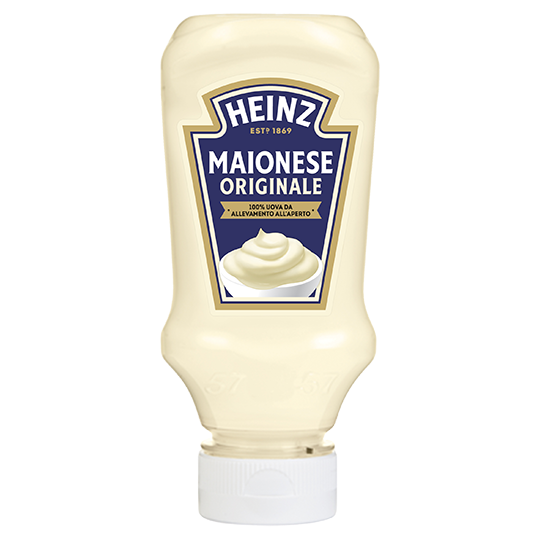 HEINZ MAYONNAISE ORIGINALE TOP DOWN 215 ML (10 in a box)