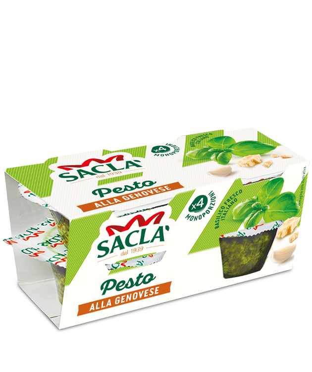 SACLA' PESTO GENOVESE 45 GR X4 (6 in a box)