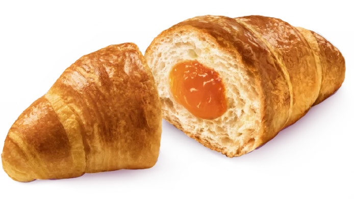 BAULI CROISSANT APRICOT X6 300 GR (12 in a box)
