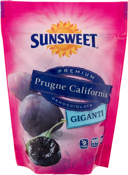 SUNSWEET DRIED FRUITS PRUMS CALIFORNIA PITTED BIG 375 GR (12 in a box)