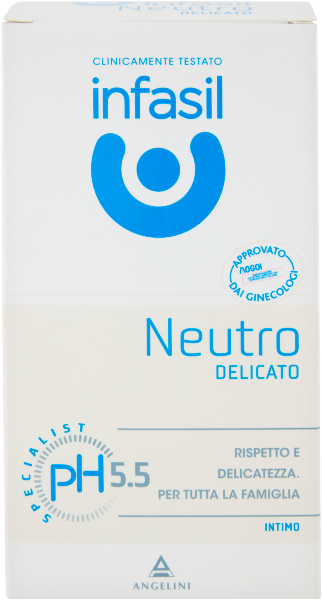 INFASIL INTIMATE WASH NEUTRO DELICATE PH 5.5 200 ML (12 IN A BOX)