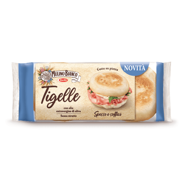 MULINO BIANCO BREAD BURGER TIGELLE 210 GR (8 in a box)